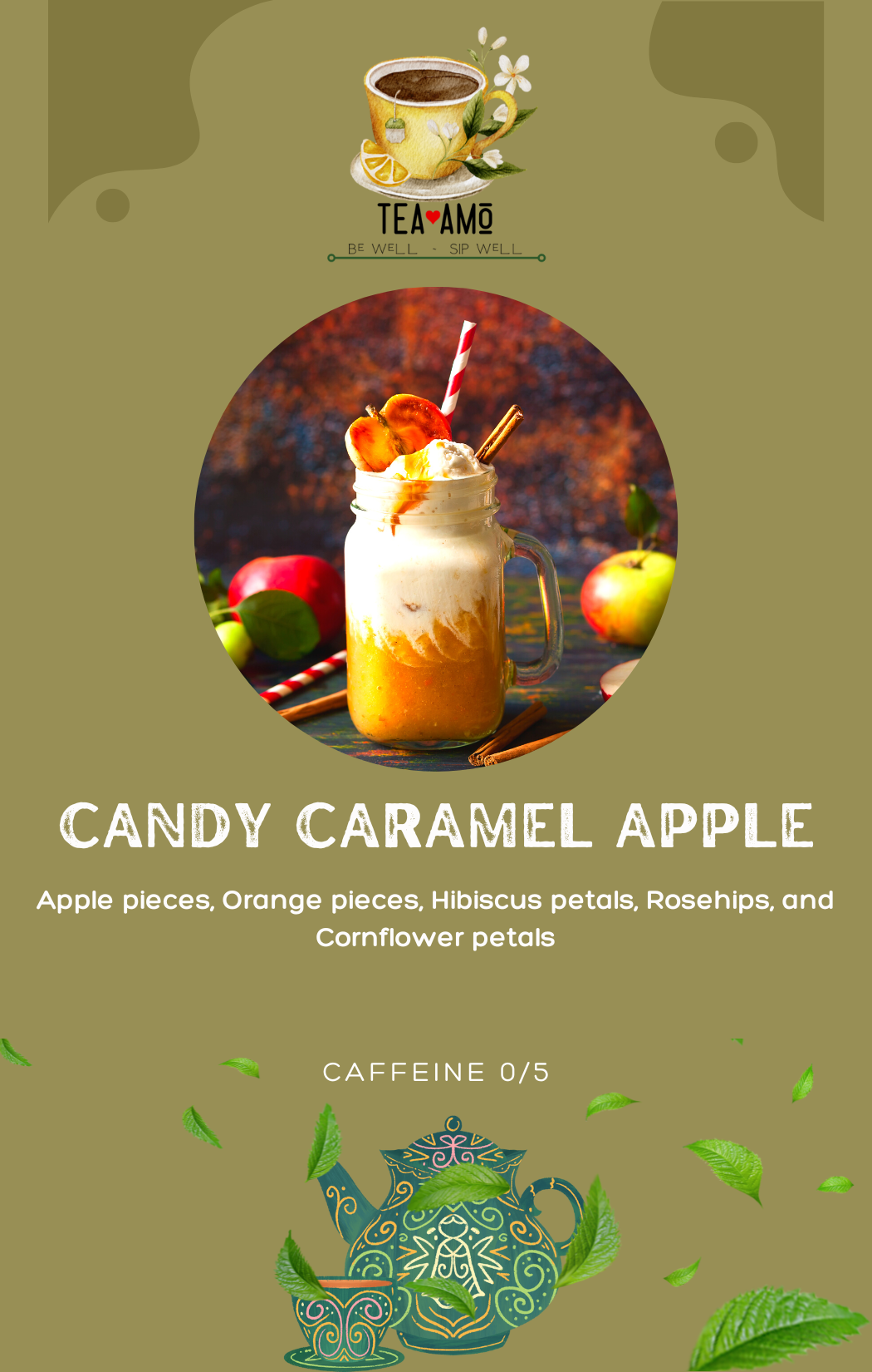 Tea Amo Wellness: Candy Caramel Apple