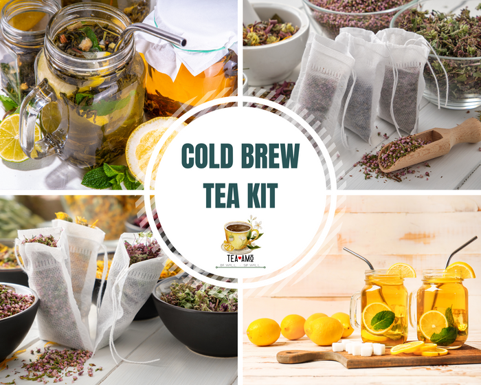 Tea Amo Presents: Cold Brew Tea Kit (Single Serve)