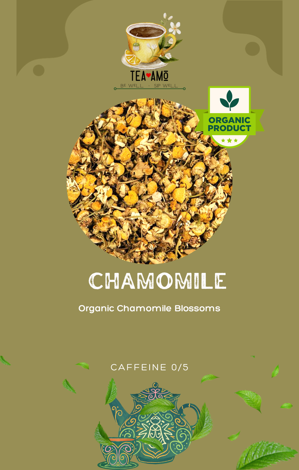 Tea Amo Wellness: Chamomile (Organic)