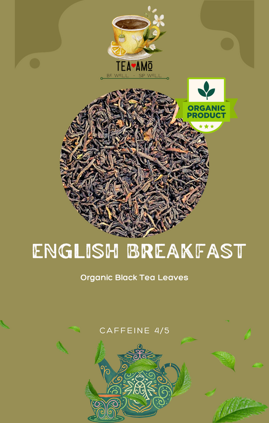 Tea Amo Wellness: English Breakfast (Organic) Tea