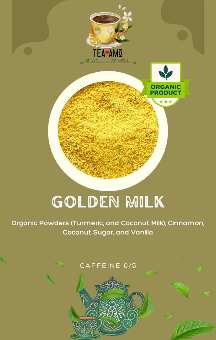 Tea Amo Wellness: Golden Milk (Organic)