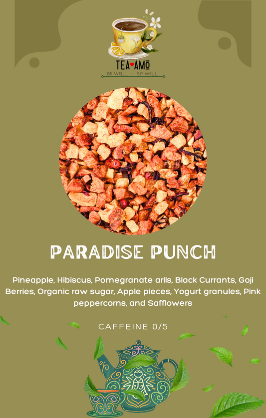 Tea Amo Wellness: Paradise Punch Tea