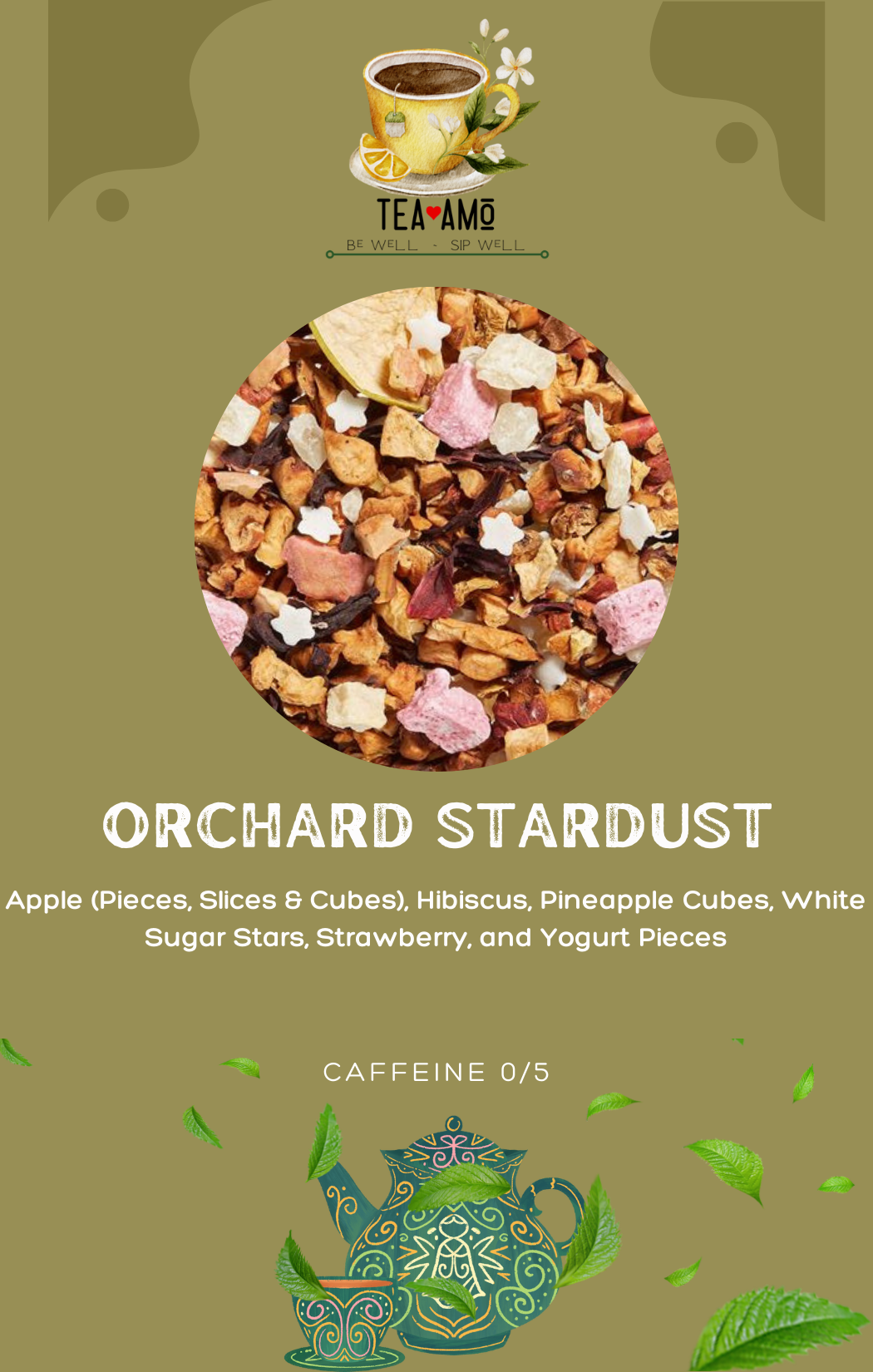 Tea Amo Wellness: Orchard Stardust